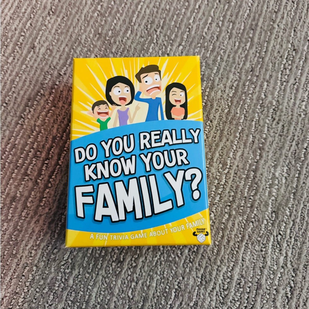 Do You Really Know Your Family? Trivia Game